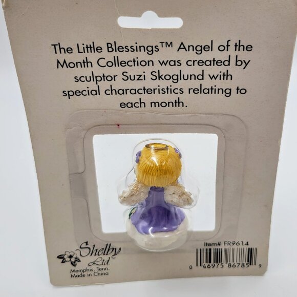Miniature Angel Figurines The Little Blessings Suzi Skoglund Lot Of 3 Read - Picture 4 of 10